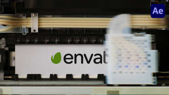 Printer Logo - VideoHive 53365711