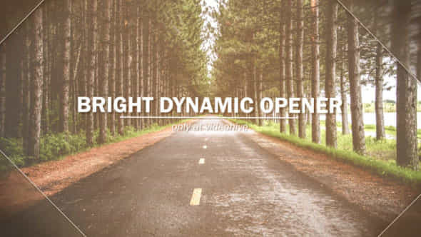 Bright Dynamic Opener - VideoHive 12740237