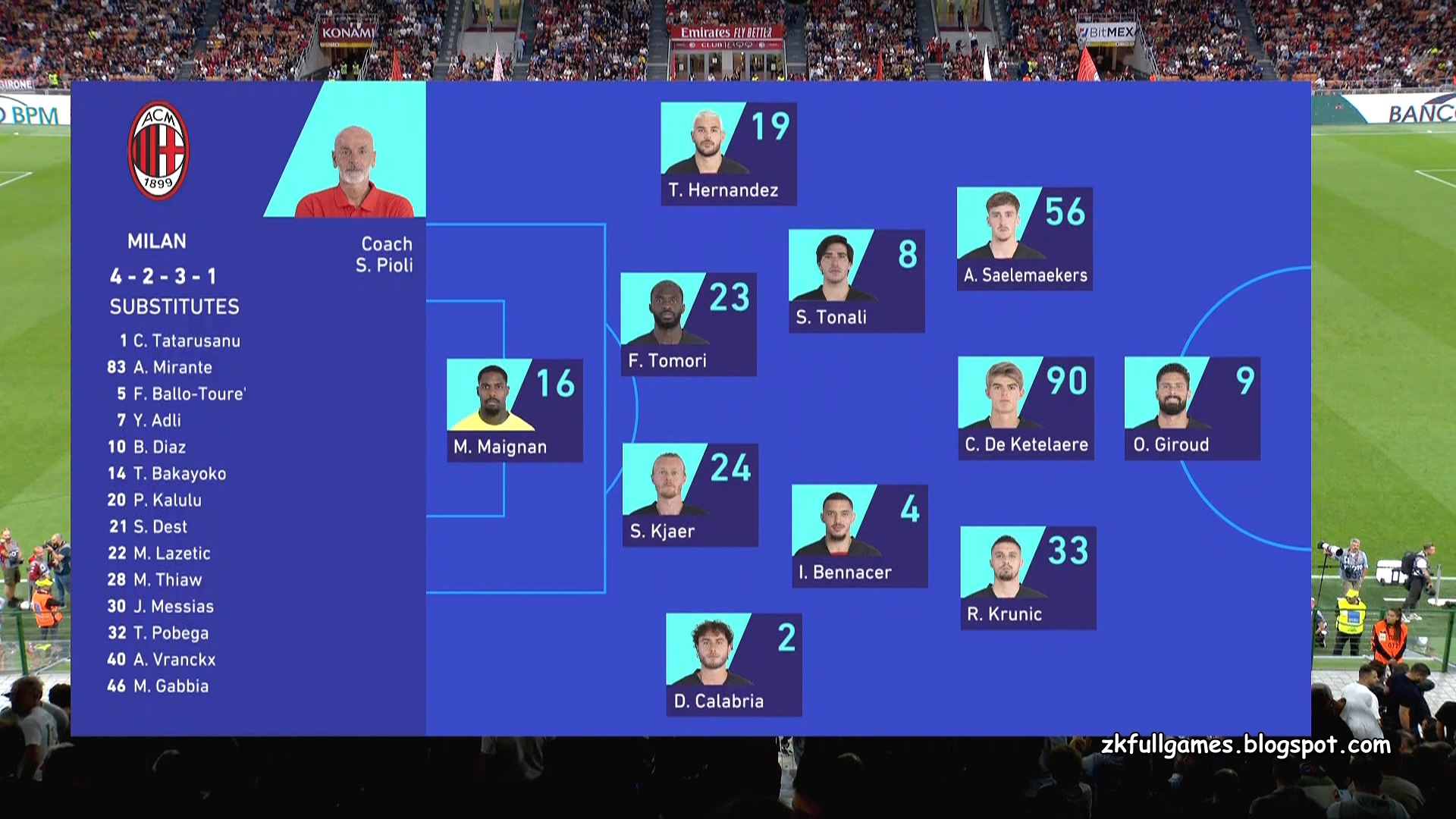 По какой схеме играет наполи