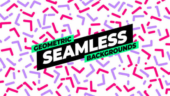 Geometric Lines Backgrounds - VideoHive 53669912