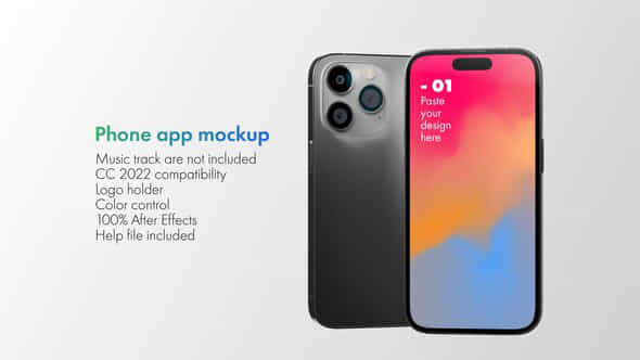 Phone Mockup Promo - VideoHive 55276223