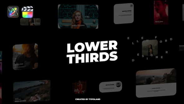Cinematic Lower Thirds - VideoHive 33059911