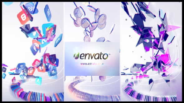 Particle Attack Logo Reveal - VideoHive 6395022