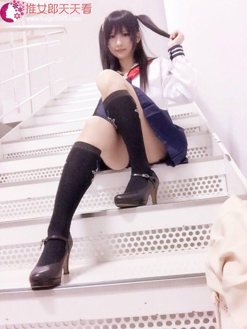 Coser@习呆呆: 水手服 (37 photos )(3)