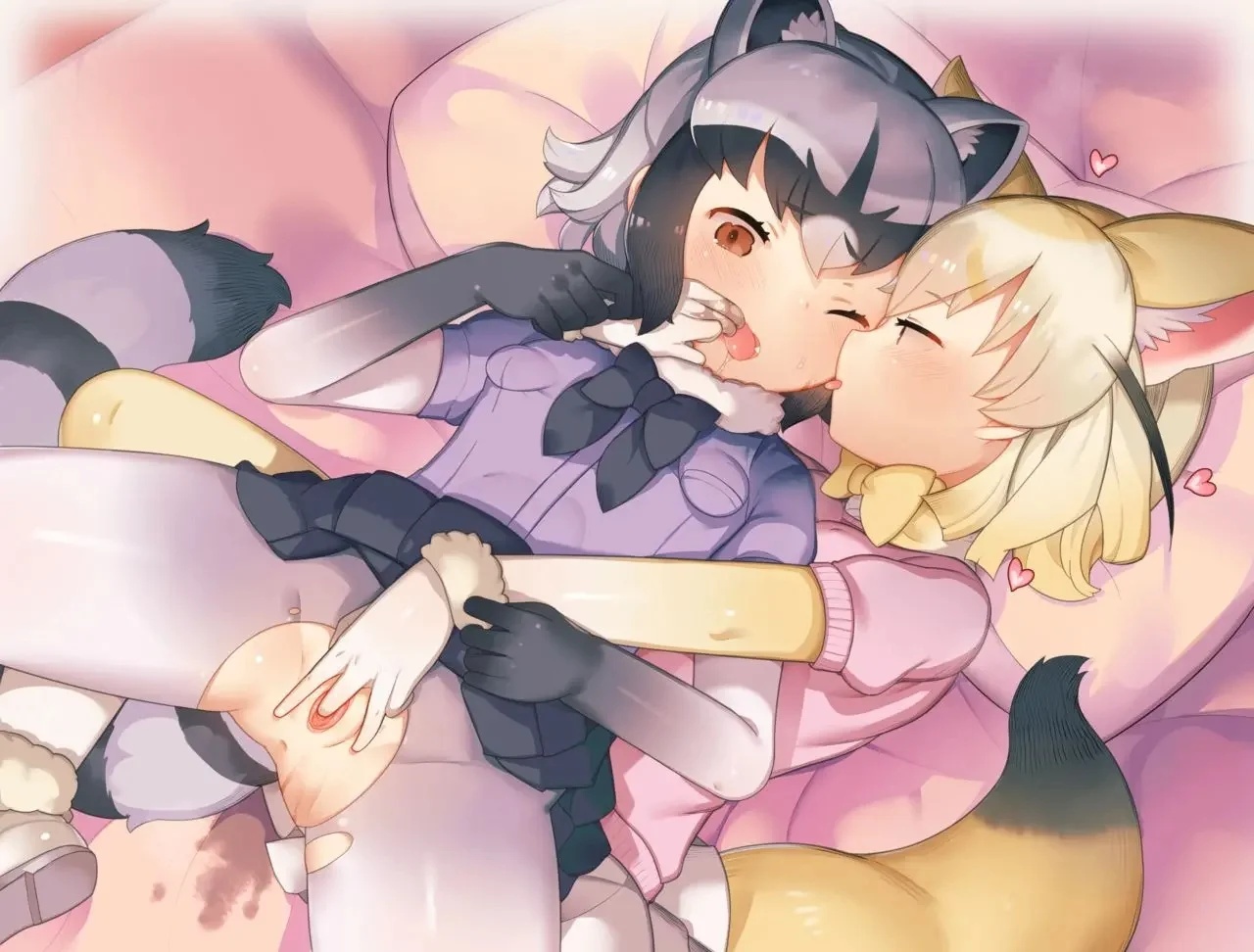 Fennec & Araisan kaban & Serval - 5