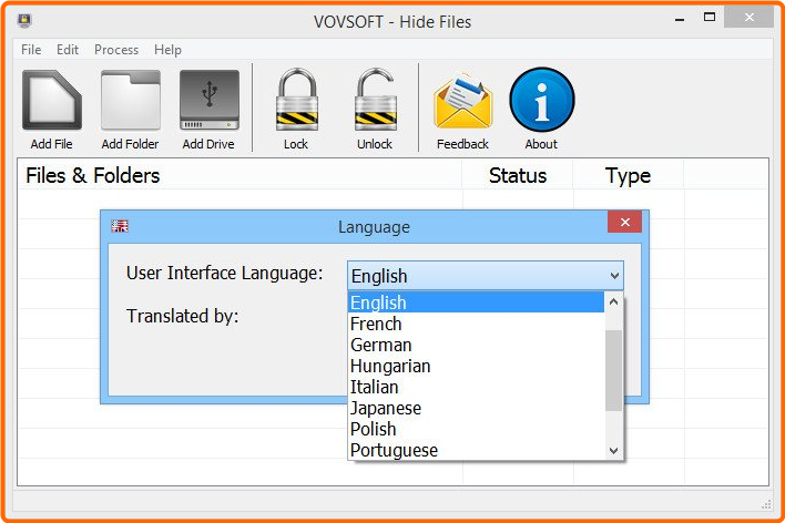 VovSoft Hide Files 8.7 Multilingual