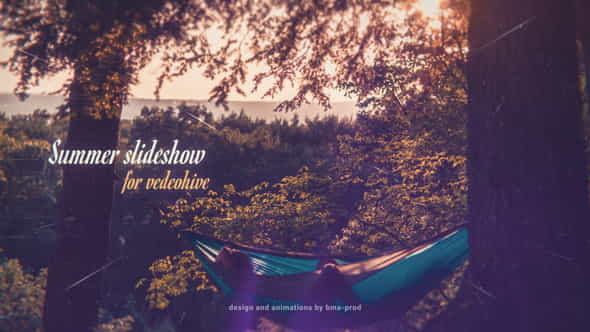 Summer Chill Slideshow - VideoHive 17917652