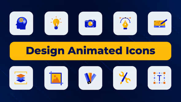Design Animated Icons - VideoHive 50169823