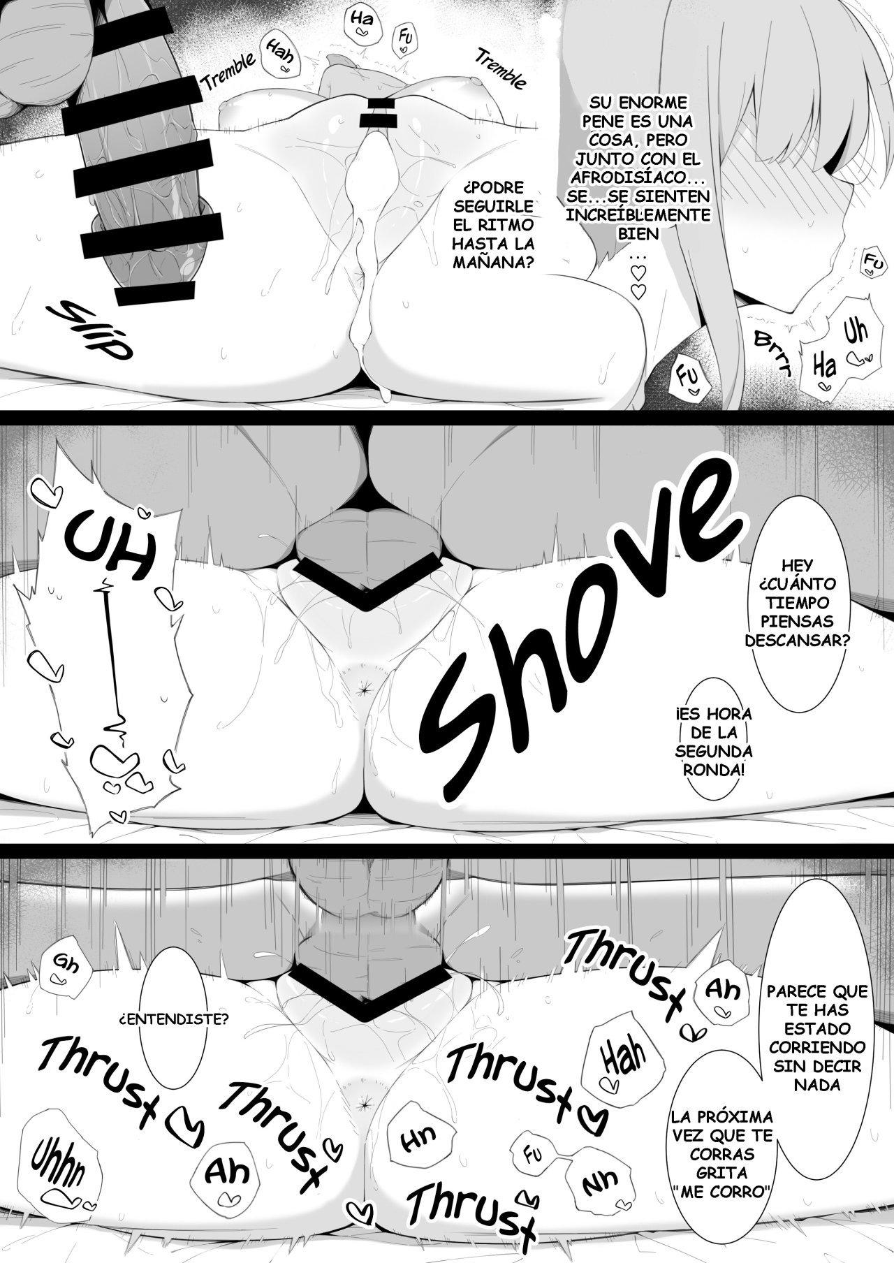 [Namahamu Sando] Sukebe ni Ochite iku [Spanish]