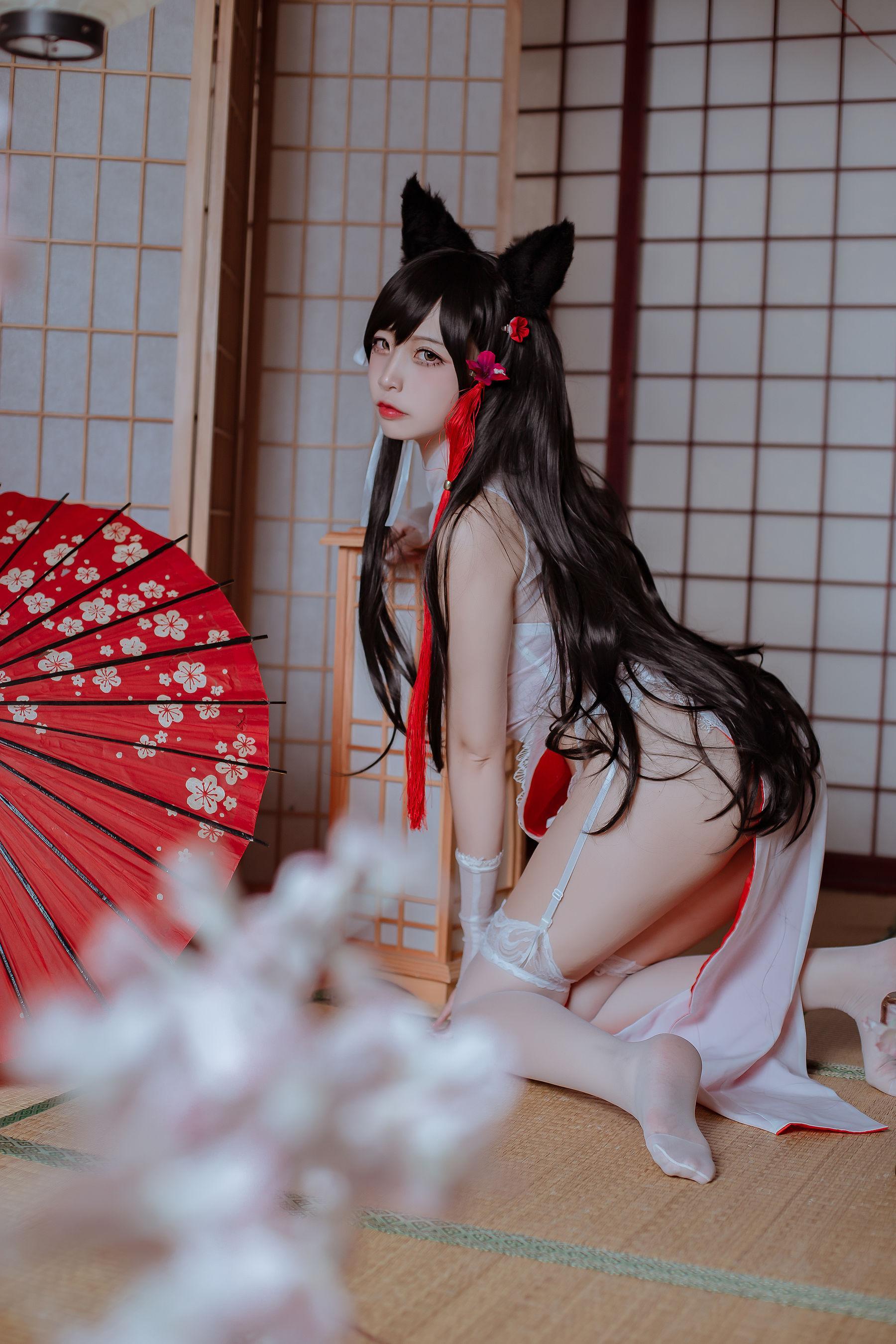 [Cosplay] 二佐Nisa – 犬之眷之碧蓝爱宕 旗袍(18)