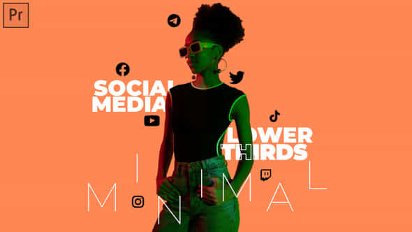 Minimal Social Media - VideoHive 37764214