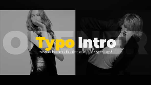 Typo Intro Opener - VideoHive 20402698