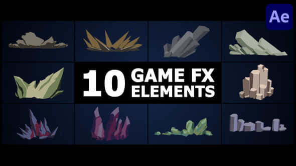 Game Fx Elements After Effects - VideoHive 51267378