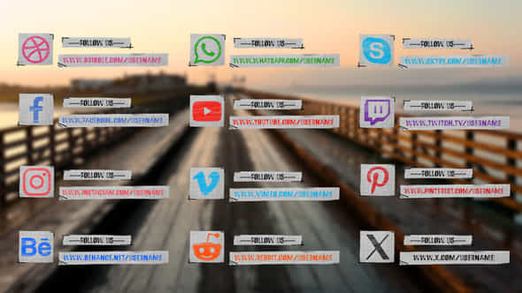 Paper Social Media Pack - VideoHive 58601915