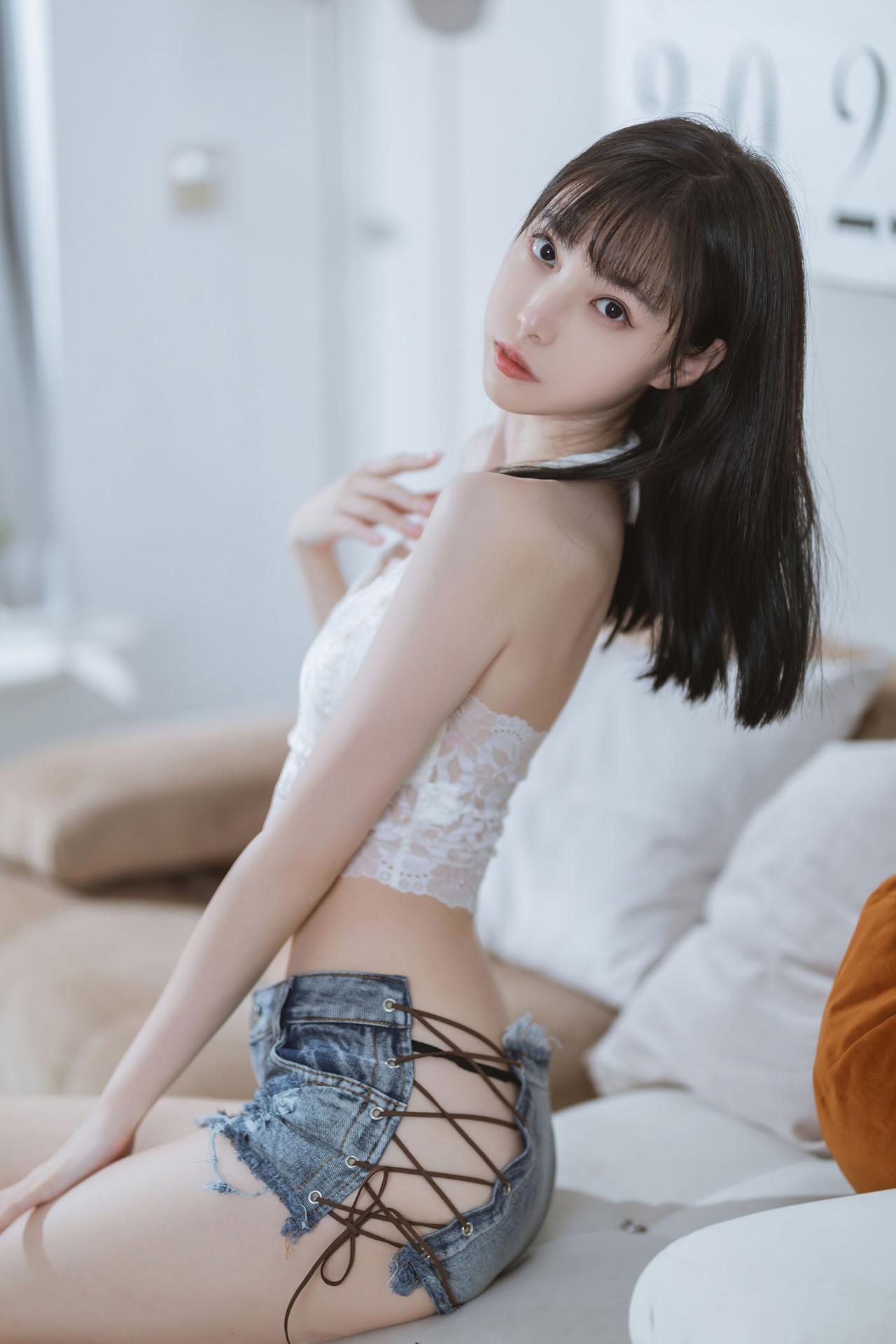 Cosplay 许岚LAN 纯欲吊带(17)