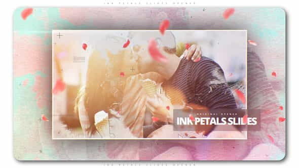 Ink Petals Slides Opener - VideoHive 22173468