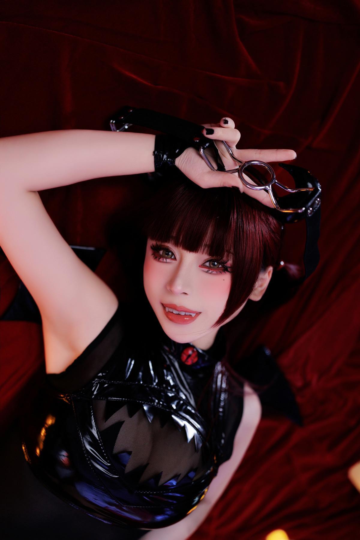 Cosplay 胡桃猫Kurumineko 魅魔 Succubus(27)