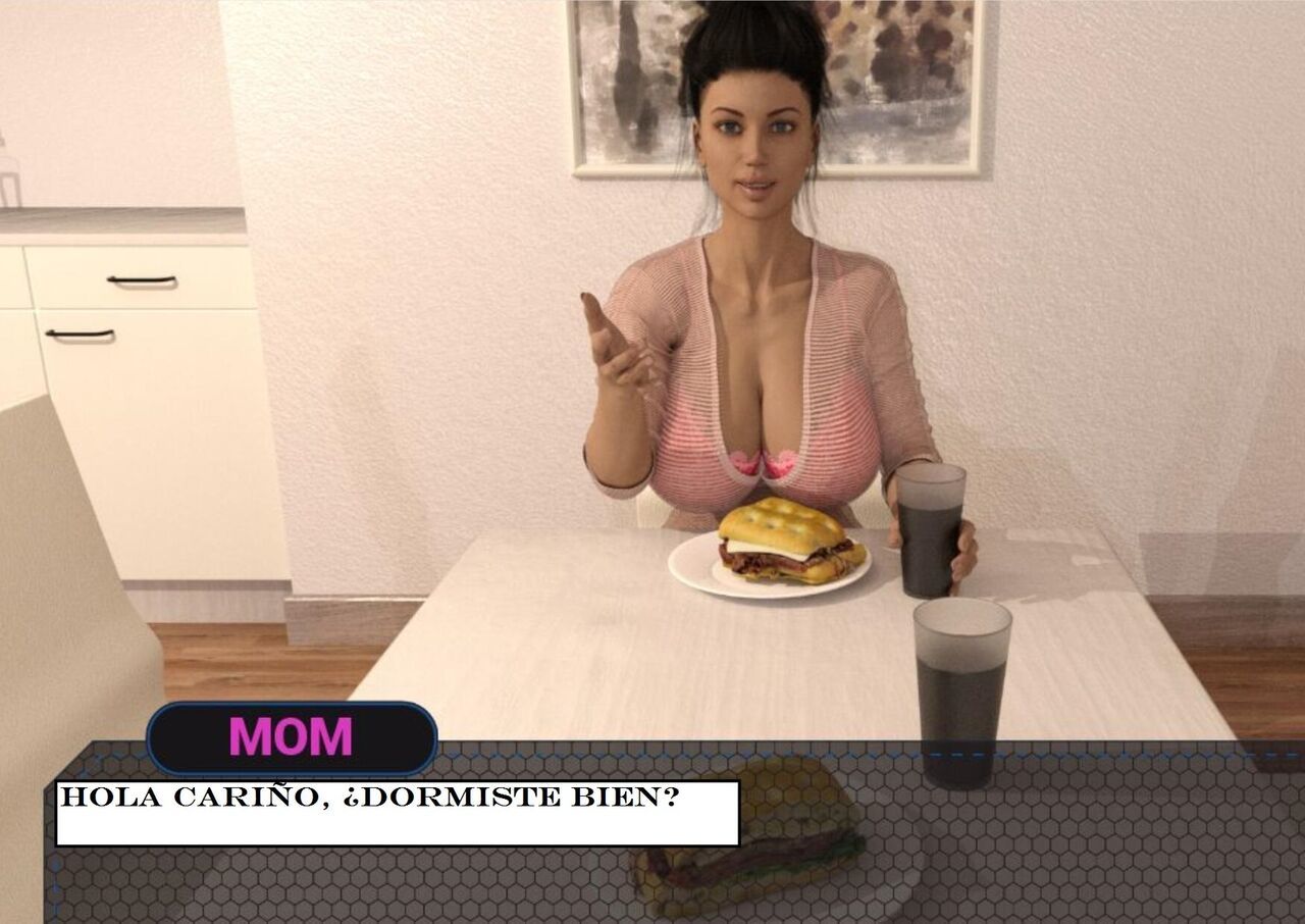 [lewdlab] Mother, burning desire #1 [Spanish] [Mexicano AnonimoPoringa]