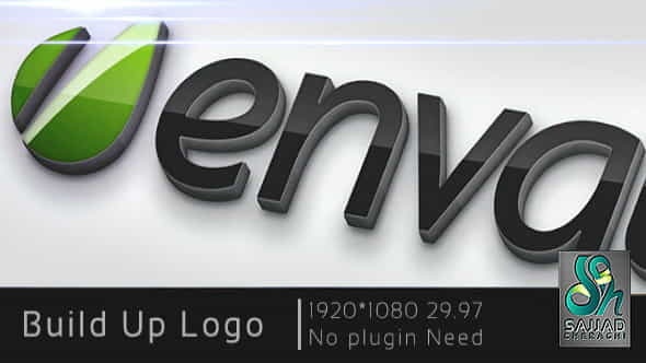 Build Up Logo | 3D, Object - VideoHive 480984