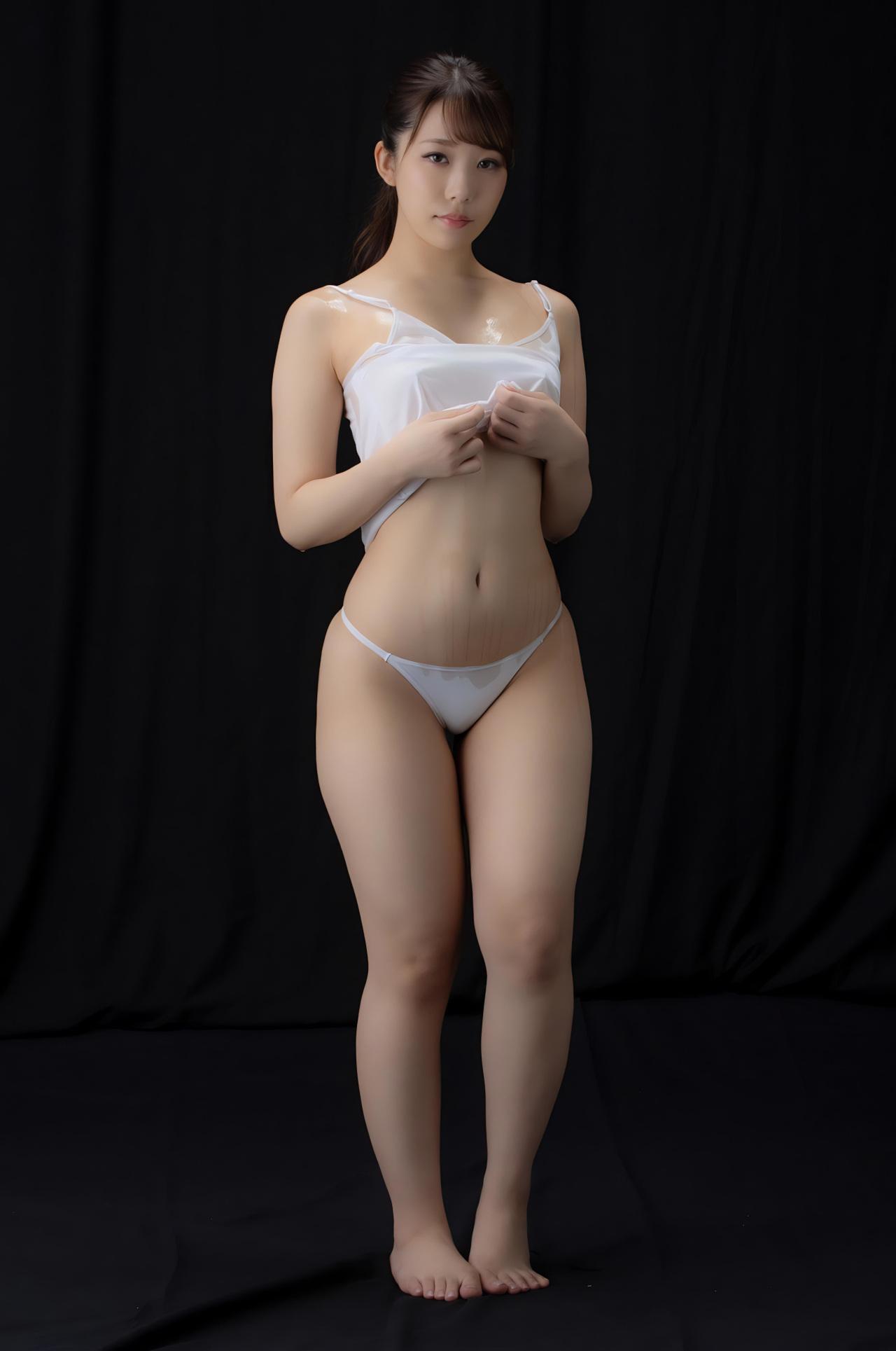Erika Ozaki 尾崎えりか, PRESTIGE 写真集 絶対的透け透けテカテカポーズブック Set.02(10)
