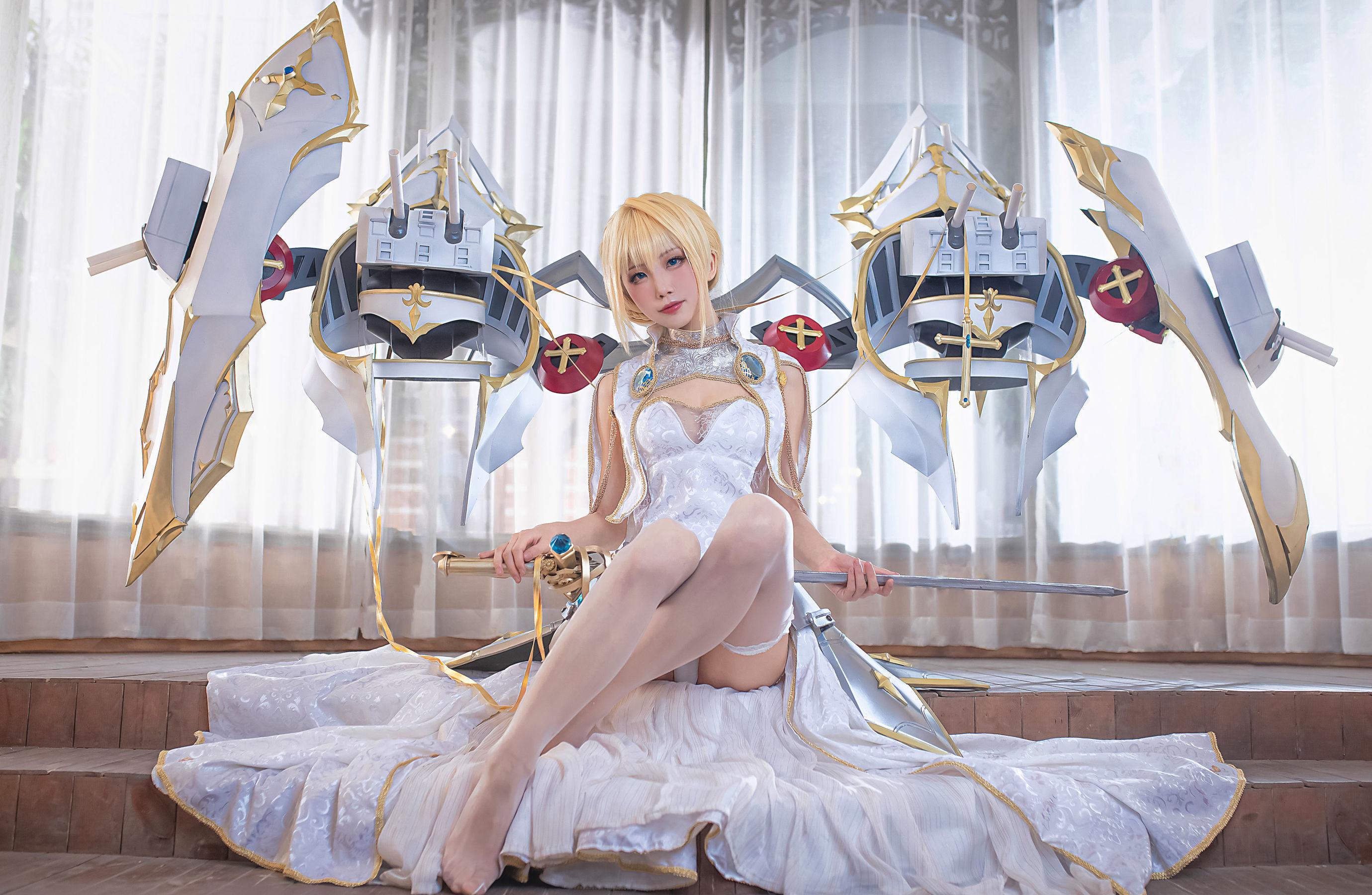 [网红COSER] 水淼aqua – 圣女贞德 写真集(6)