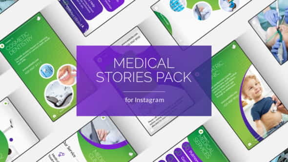 Medical Instagram Stories Posts - VideoHive 27459824
