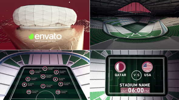 World Soccer Qatar - VideoHive 41722045