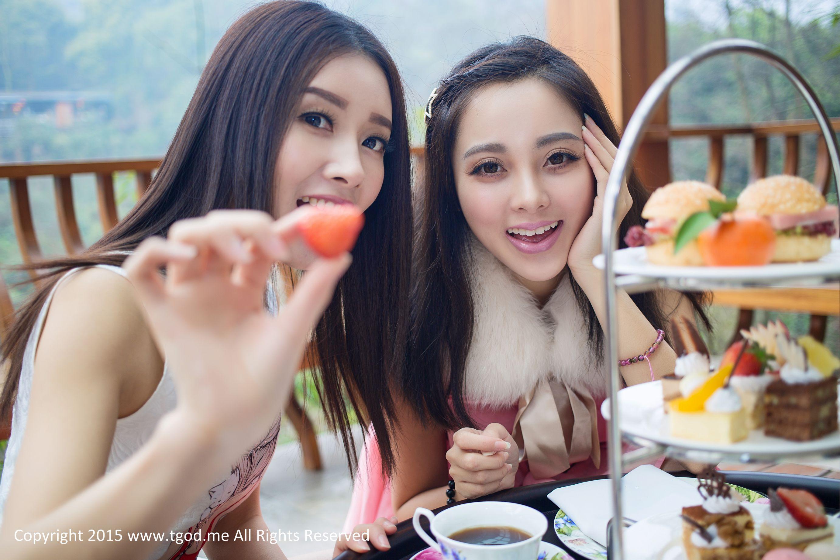 梁晶莹、李珂《女神驾到》峨眉山红珠山温泉武媚娘传奇 [TGOD推女神] 写真集(7)