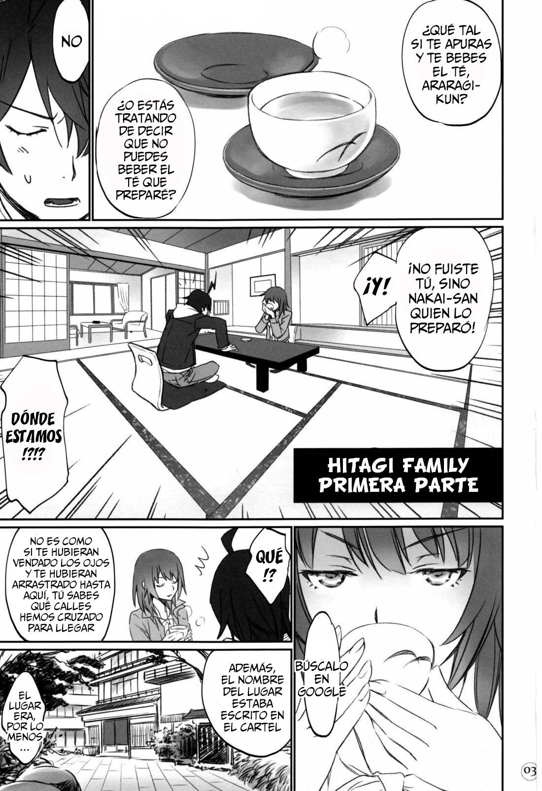 Hitagi Family Parte 1 - 2