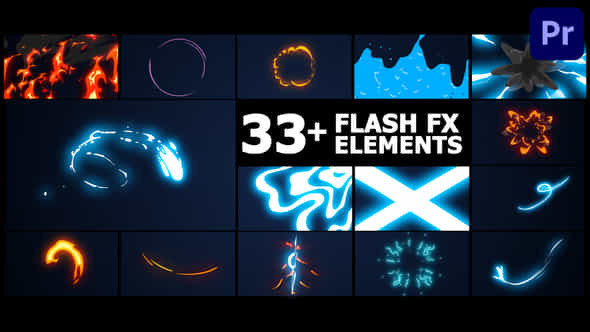 Flash FX Elements - VideoHive 39206720