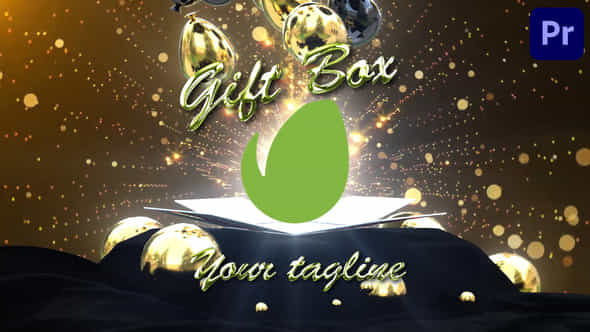 Gift Box Logo - VideoHive 43858880