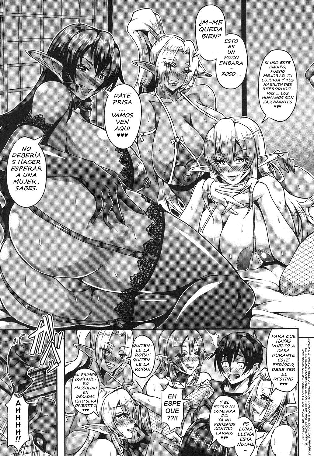 ELF HAREM NO MORI TO KOZUKURI KEIYAKU 3 - 3