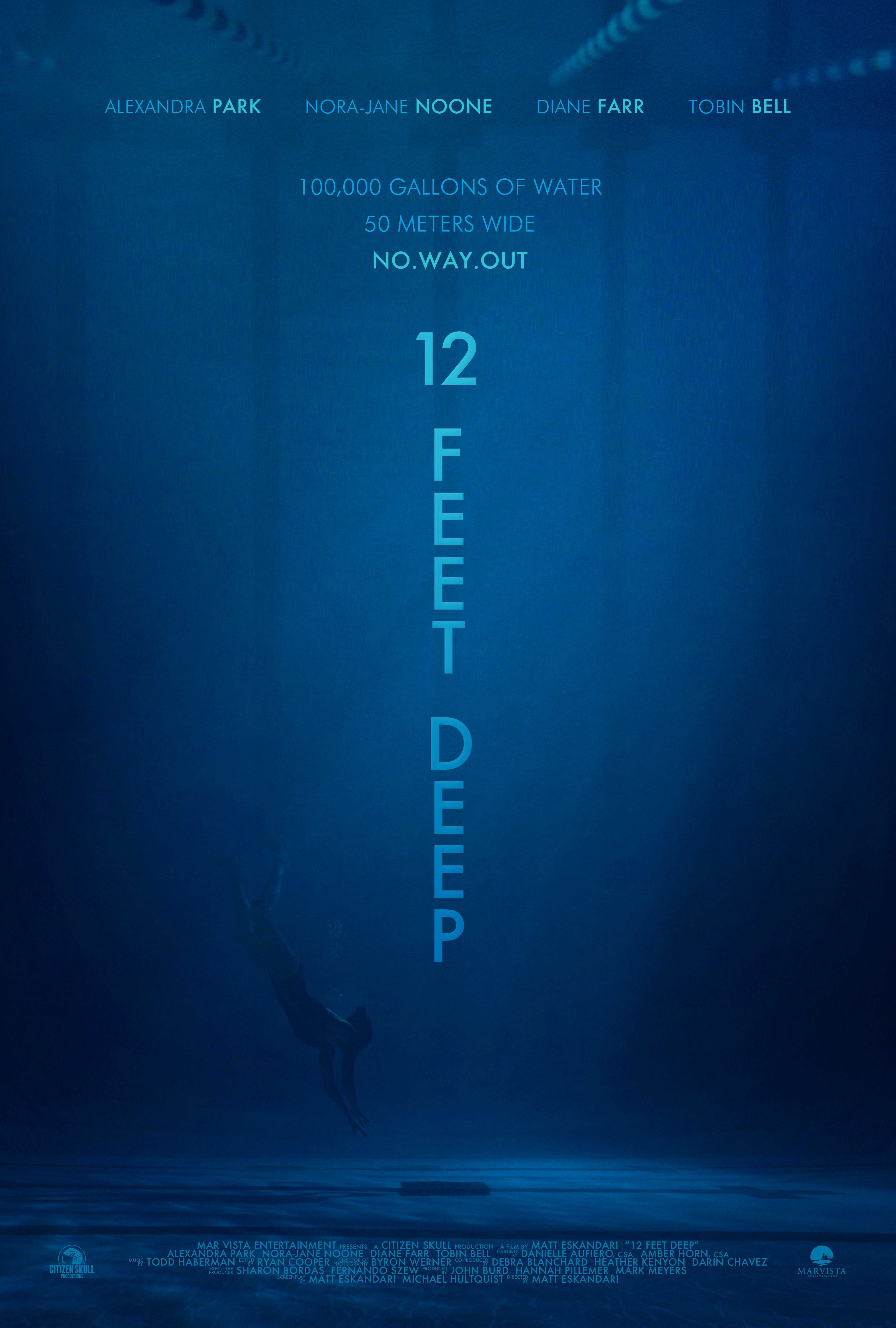 The Friday Night Horror Movies: 12 Feet Deep (2017) |