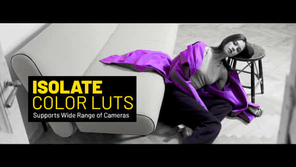 Isolate Colos LUTs - VideoHive 38432063