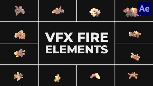 Vfx Flames Elements For After Effects - VideoHive 52466129