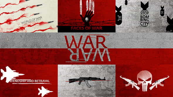 War Titles - Grunge Opener - VideoHive 10882362