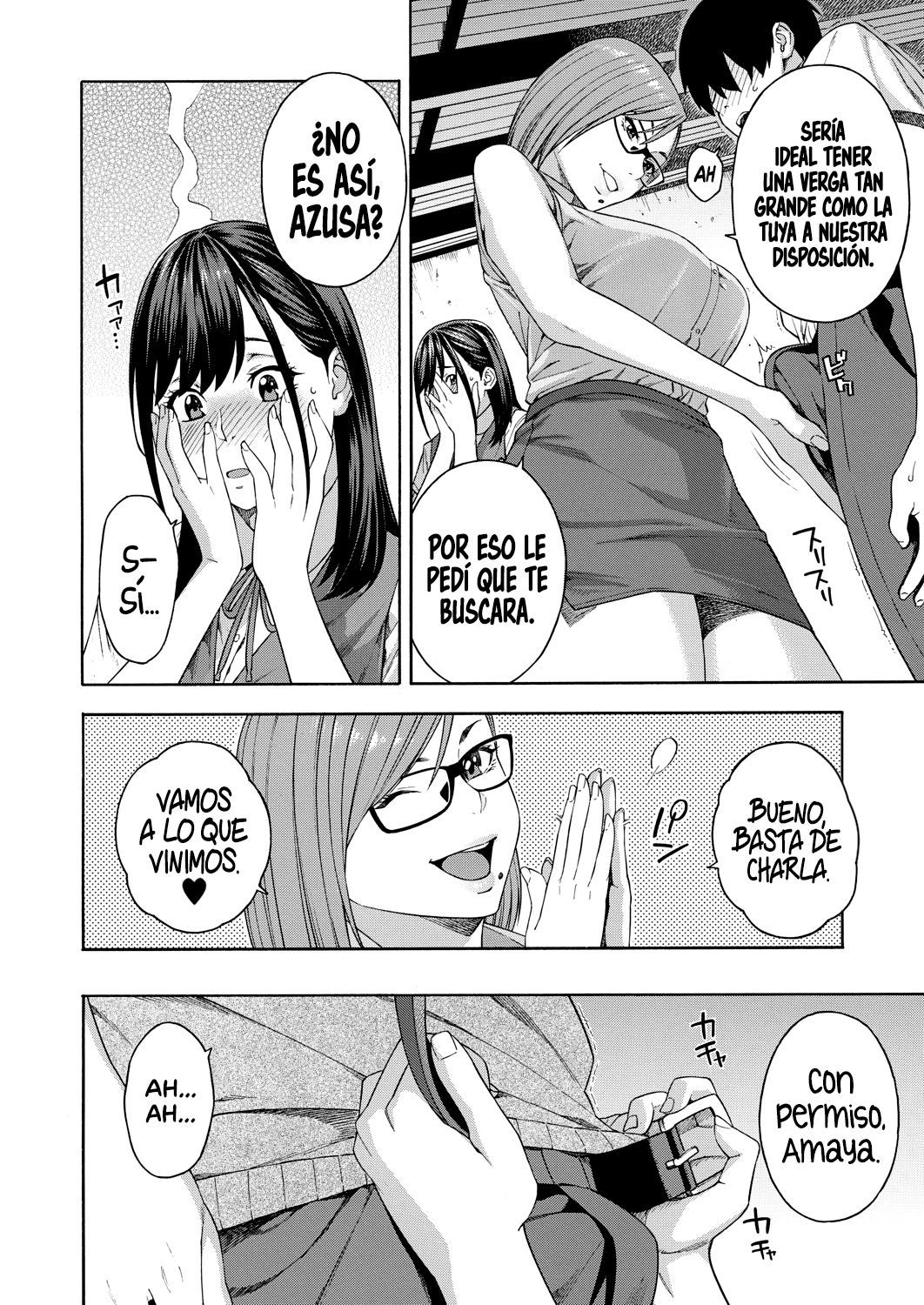 [Zonda] Fellatio Kenkyuubu _ Departamento de Investigación de las Felaciones Ch. 1-4 [Span