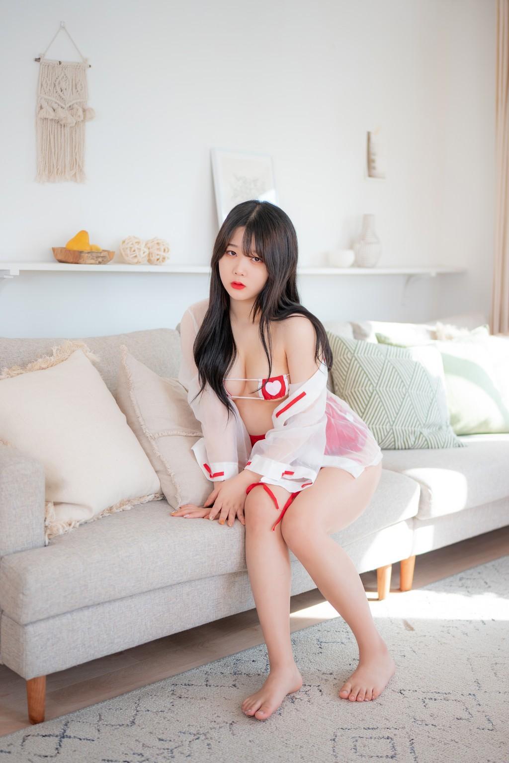 [CreamSoda] Zia (지아) - White Cat (77 photos)(5)