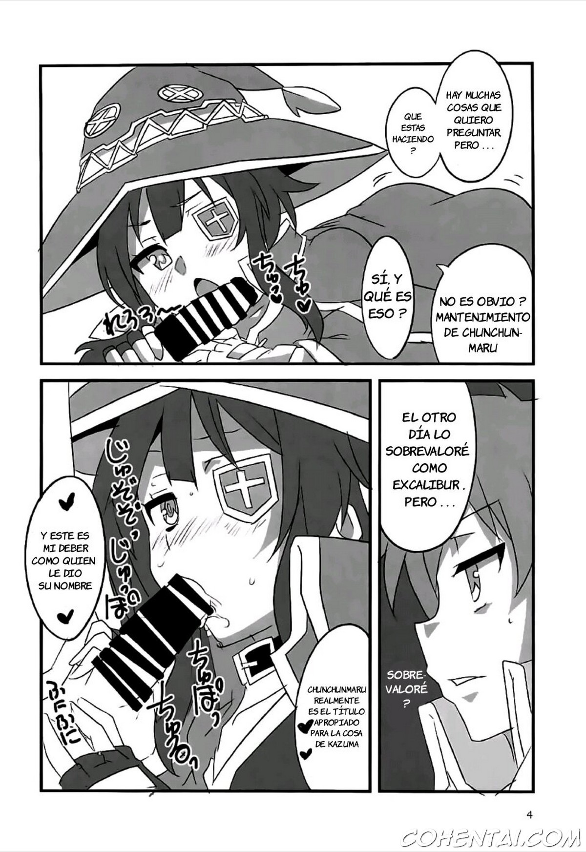 YomeSuba! (Kono Subarashii Sekai ni Syukufuku o!) xxx comics manga porno doujin hentai español sexo 