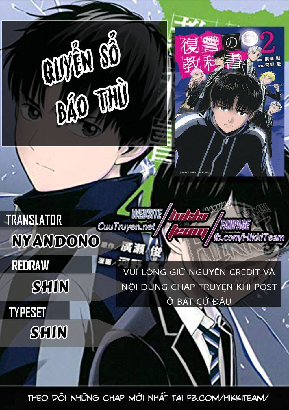 Quyển Sổ Báo Thù Chap 9 . Next Chap Chap 10