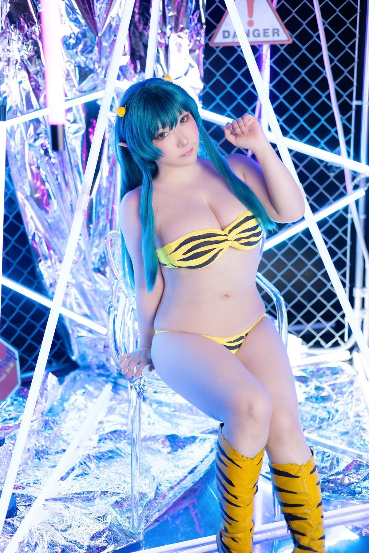 Cosplay SAKUサク Lum ラム うる星やつら Set.04(31)