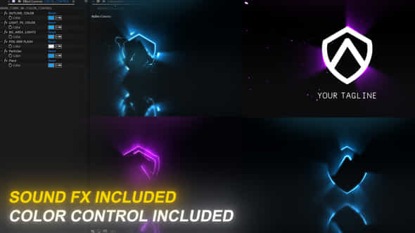 LightFX Logo Opener - VideoHive 43388548