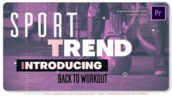 Back to Workout - VideoHive 39984997