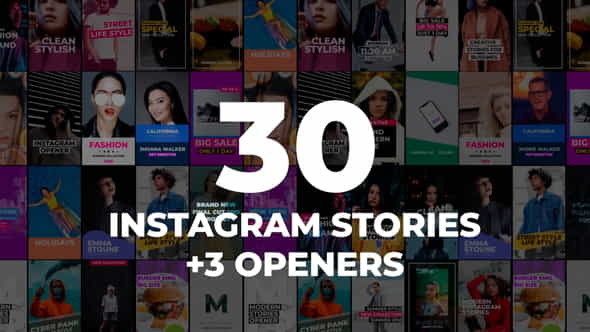 30 Instagram Stories Pack - VideoHive 26307231