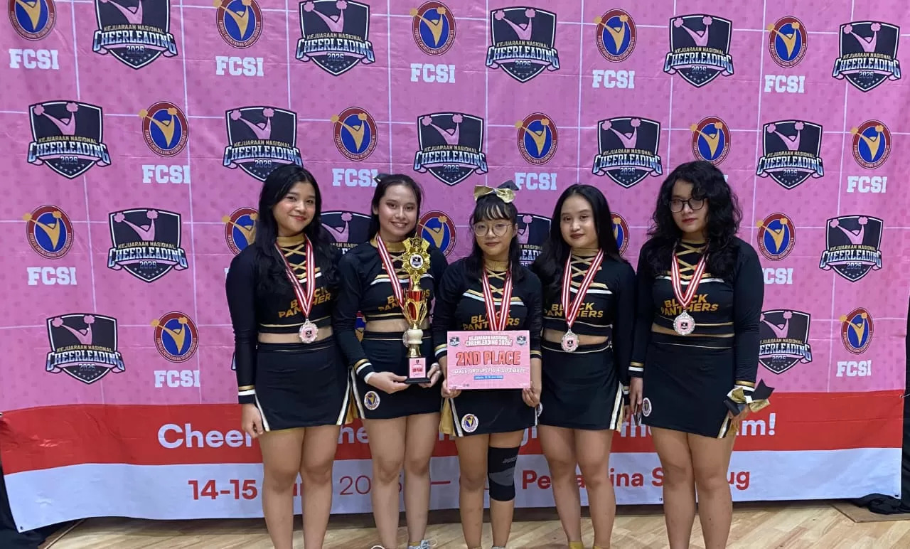 Gemuruh Sang Macan Hitam: Kisah Inspiratif Black Panthers Meraih Podium Nasional Cheerleading 2025