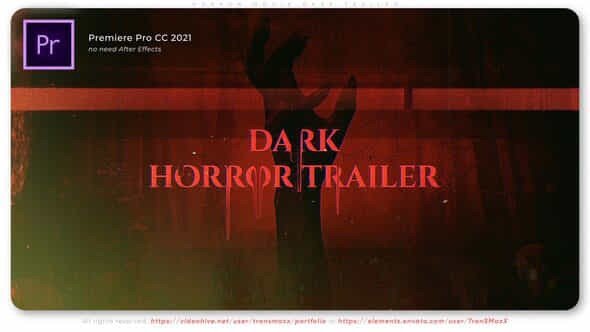 Horror Movie Dark - VideoHive 39872907