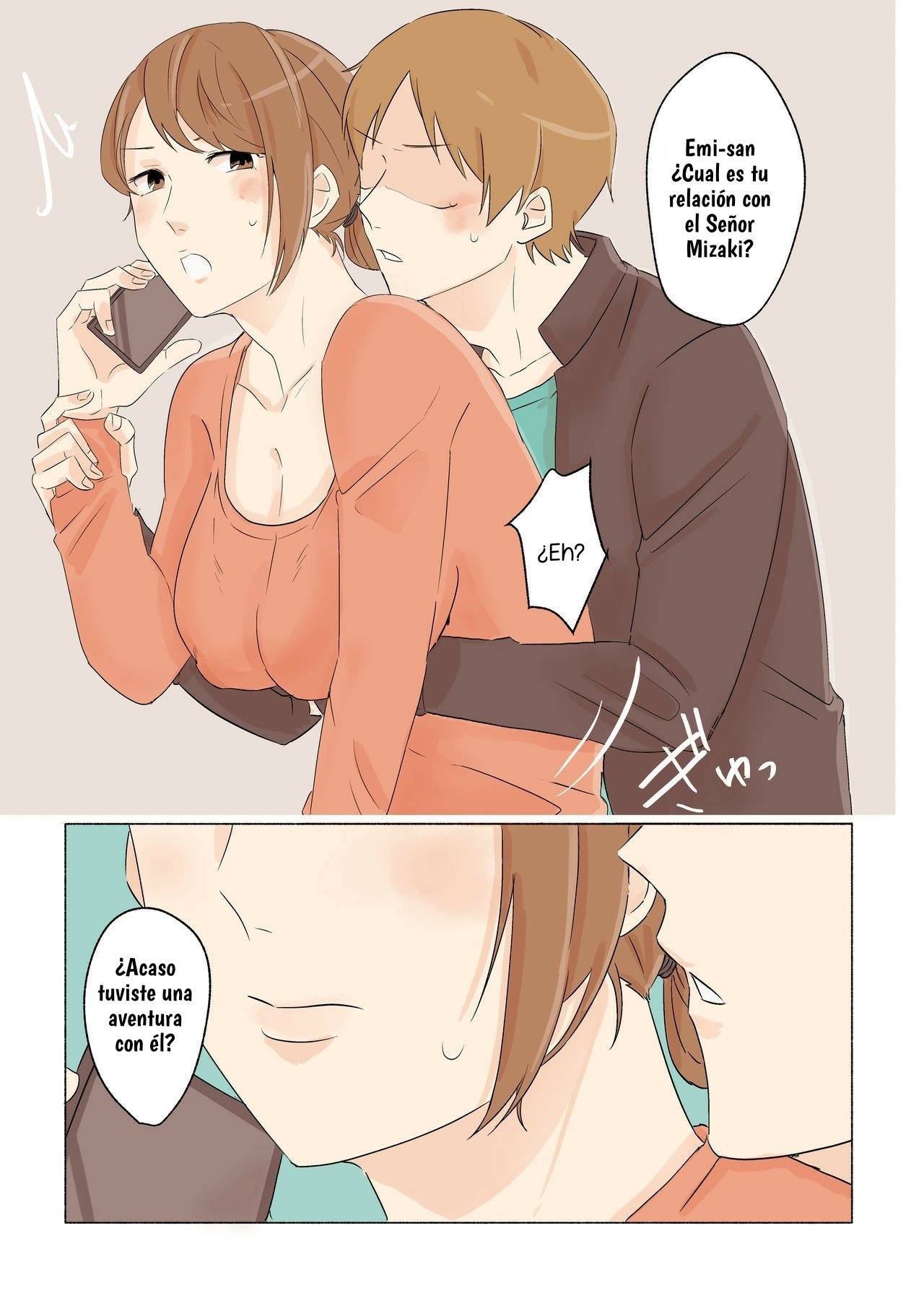 [Wakusei Mentholatum] Yuujin no Dekapai Hahaoya o Netori  La Mamá de mi Amigo [Spanish][De Las Cenizas Resurgiremos]