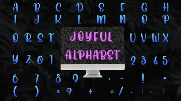 Joyful Alphabet | After Effects - VideoHive 34741509