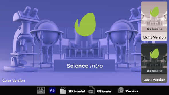 Science Logo - VideoHive 50347593