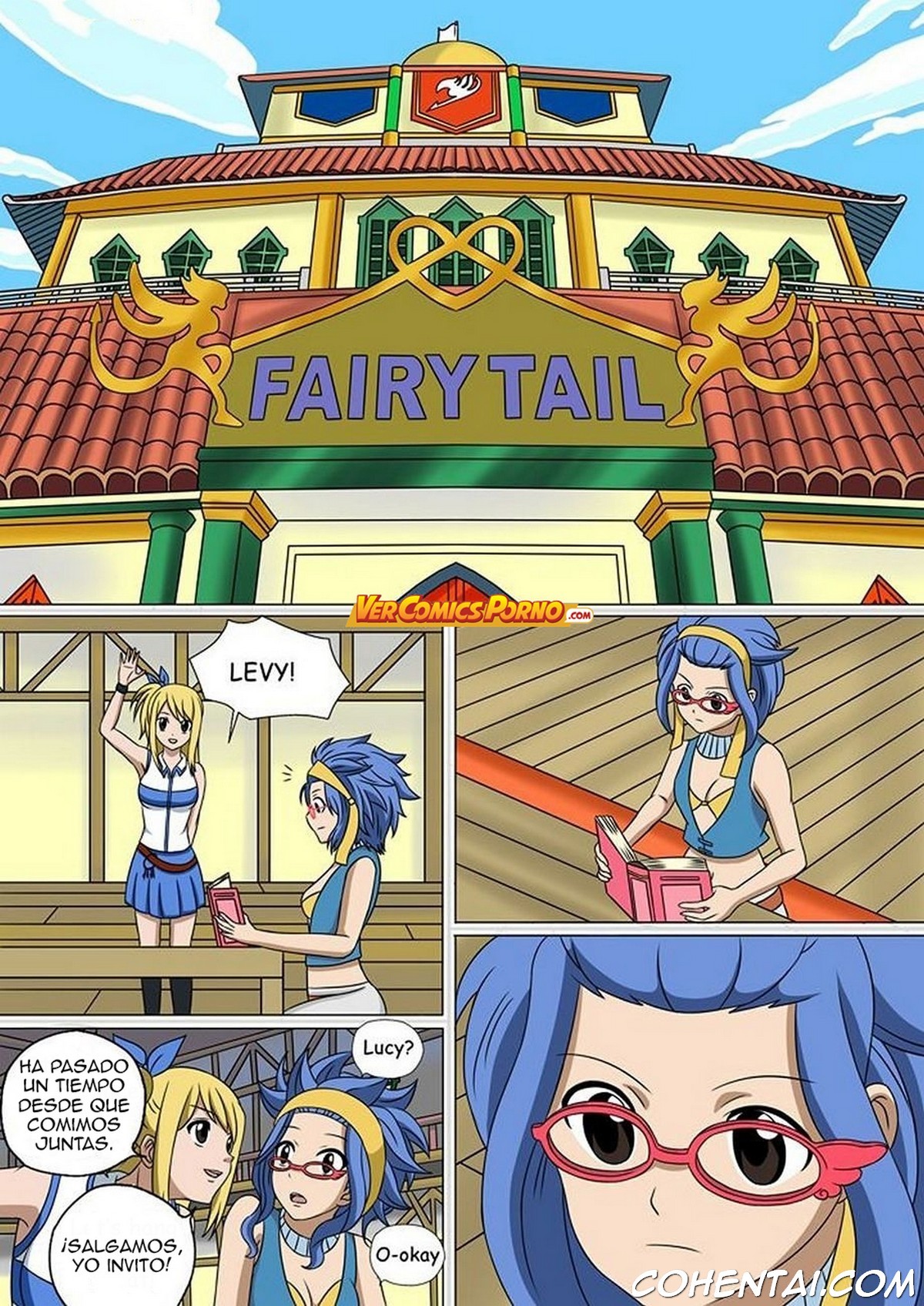 Fairy Hunting 2 (Fairy Tail) xxx comics manga porno doujin hentai español sexo 